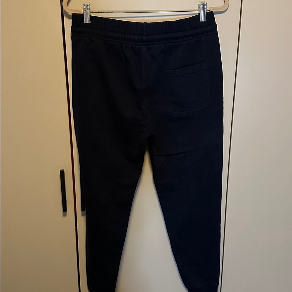 Maison Kitsuné Chillax Fox Dark Blue tapered track pants Size Small - Picture 11 of 13